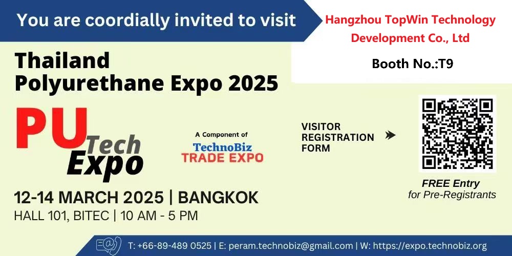 WELCOME TO PU TECH EXPO IN THAILAND